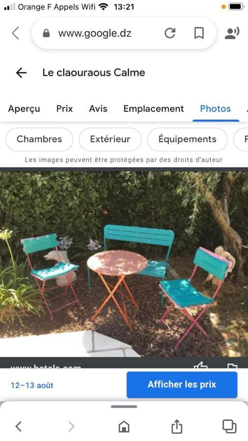 Le Claouraous Calme Bed & Breakfast Canet  Luaran gambar